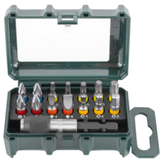 Набор бит Metabo, 15 предметов