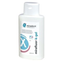 Зубной гель miradent Mirafluor-gel, мята, 250 мл