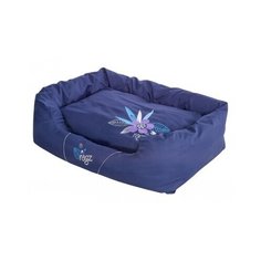 Rogz ВИА Лежак с бортиком и двусторонней подушкой малый серия SPICE, Фиолетовый лес (56x35x22см) (SPICE POD SM LIME JUICE) PPSCH, 1,800 кг