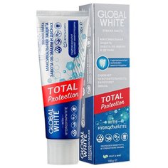 Зубная паста GLOBAL WHITE Максимальная защита, 100 гр