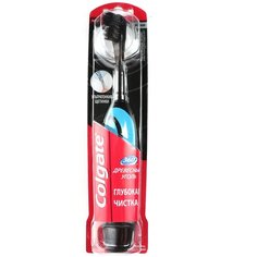 Электрическая зубная щетка Colgate 360 Древесный уголь