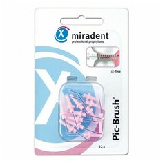 Ершики Miradent Pic-Brush refills Pink Розовые, 12 шт