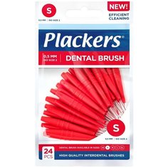 Межзубные ершики Plackers Dental Brush S (0,5 мм), 24 шт