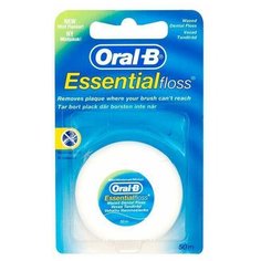 Нить вощеная мятная Oral-B Essential, 50 м