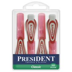 Межзубные ершики PresiDENT Classic XXS (0,23 мм), 4 шт