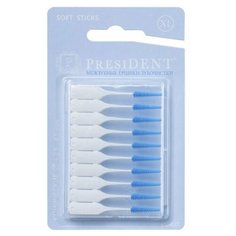 Межзубные ершики-зубочистки PresiDENT Soft Sticks XL, 20 шт