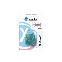 Ершики Miradent Pic-Brush refills Green Зеленые, 12 шт