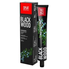 Зубная паста SPLAT BLACKWOOD/черное дерево, 75 мл