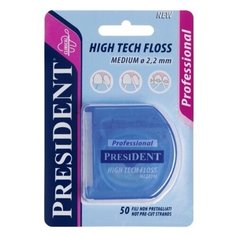 Суперфлосс PresiDENT High Tech средний (2,2 мм), 50 шт