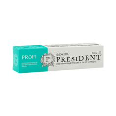 Зубная паста PresiDENT PROFI Smokers, 50 мл