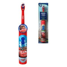 Электрическая зубная щетка Oral-B Stages Power DB 3010 Тачки (с 3 лет) с несменной насадкой