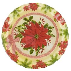 Блюдо Пуансеттия (2х19х19 см) Best Home Kitchen