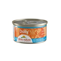 Almo Nature Консервы нежный мусс для кошек Меню с Тунцом и Треской (Daily - mousse with Tuna and Cod) 147, 0,085 кг (34 шт)