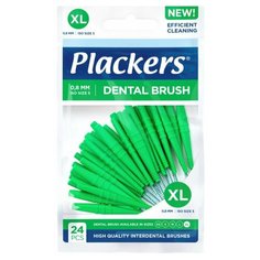 Межзубные ершики Plackers Dental Brush XL (0,8 мм) 24 шт