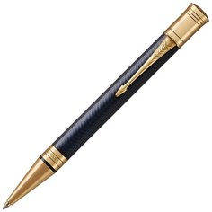 PARKER шариковая ручка Duofold K307, 1931373, черный цвет чернил