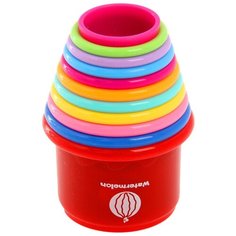 Пирамидка-сортер Крошка Я 11 деталей 2254802