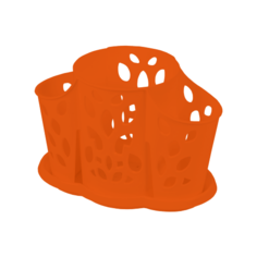 Сушилка для столовых приборов Nice&Price Камелия, 17.7x11x13 см