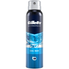 Дезодорант-антиперспирант спрей Gillette Cool Wave, 150 мл