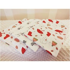 Пеленки детские, 120*90, 100-% хлопок, 3 шт. Pollo