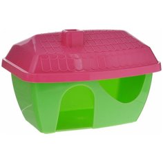 Savic Домик пластиковый дгрызунов с трубой S0183 (18 шт) Beeztees