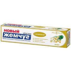 Зубная паста Новый Жемчуг С ромашкой, 100 мл
