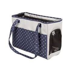 Trixie Переноска Bonny, 20 х 29 х 40 см, синий/серый , 0,630 кг