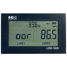 Двухканальный TDS/EC монитор для воды HM Digital LDM-100R с двумя электродами