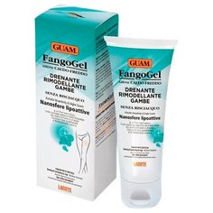 Гель для ног дренажный контрастный с липоактивными наносферами GUAM FANGOGEL Drenante Rimodellante Gambe 200 мл
