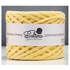 Пряжа Saltera трикотажная, 100 % хлопок, 320 г, 100 м, 27 светло-желтый