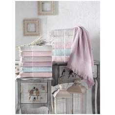 Karna Полотенце Diva Цвет: Пудра (70х140 см)