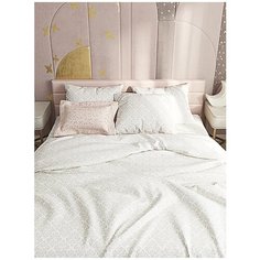 Постельное белье Milky Garden "Classic" 1,5-сп на молнии Наволочка 70х70 см 2 шт Простынь на резинке 90х200 см Пододеяльник 145х215 см