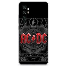 Силиконовый чехол "Альбом Black Ice" на Xiaomi Mi Note 10 lite / Сяоми Ми Нот 10 лайт Case Place