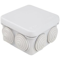 Распределительная коробка RUVinil Tyco 67030 наружный монтаж 70x70 мм светло-серый