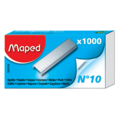Maped Скобы для степлера №10, 1000 штук серебристый