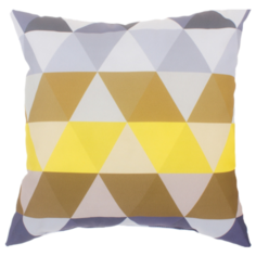 Подушка декоративная «Охара» 40х40 см цвет желтый Seasons