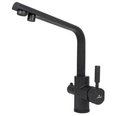 Смеситель для кухни (мойки) KAISER Decor 40144 granit Black SandBeige-308