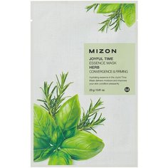 Mizon Joyful Time Essence Mask Herb тканевая маска с комплексом травяных экстрактов, 23 г