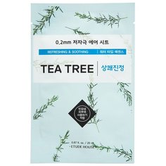 Etude House тканевая маска 0.2 Therapy Air Mask Tea Tree с экстрактом чайного дерева, 20 мл