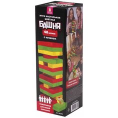 Настольная игра Золотая сказка Цветная Башня