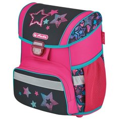 Ранец школьный Herlitz Loop Stars, Звезды, розовый