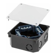 Коробка распаечная СП 100х100х50мм, клеммник, крышка IP20 юпитер (JP7112-06)