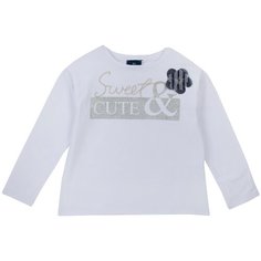 Лонгслив Chicco, размер 122, белый