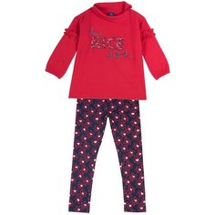 Комплект одежды Chicco размер 116, красный/синий