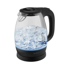 Scarlett Чайник электрический Scarlett SC-EK27G73 черный (корпус: стекло)