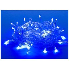 Гирлянда Uniel UL-00005253, 50 ламп, синий/прозрачный провод