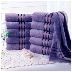 Доми Полотенце банное Harmonika Цвет: Сиреневый 70х130 см - 10 шт Dome