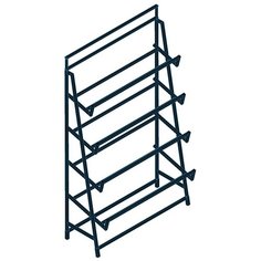 Овощной стеллаж в стиле лофт Сапфир плюс