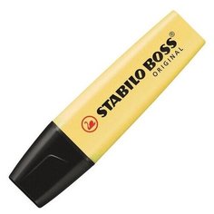 STABILO Текстовыделитель Boss Original Pastel, 2 шт, ванильный