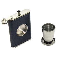 Фляга со стопкой син. Эврика