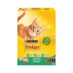 Friskies Сухой корм для кошек с кроликом, мясом птицы и овощами (Rabbit Vegetables) - 12053625/12384639, 2,000 кг (10 шт)